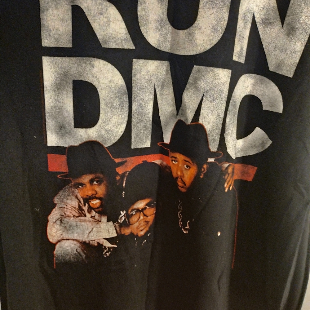 RUN DMC Black Graphic T-Shirt